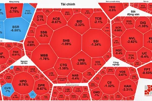 Áp lực chốt lời mạnh, VN-Index quay đầu giảm sau khi lập đỉnh