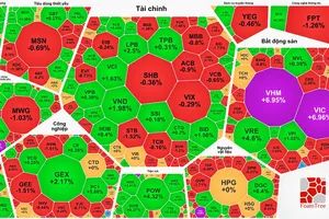 VN-Index tăng hơn 33 điểm