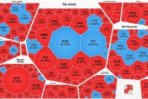Chứng khoán lao dốc, cổ phiếu “nằm sàn”