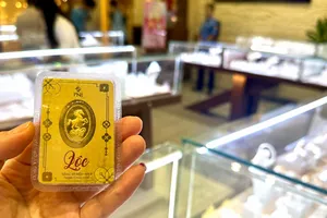 PNJ nới rộng chênh lệch giá mua - bán lên đến 5 triệu đồng/lượng. Ảnh: NHUNG NGUYỄN