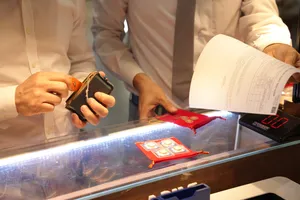 Giá vàng trong nước sáng nay tăng trở lại. Ảnh: NHUNG NGUYỄN