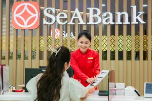 Cổ phiếu SSB (SeABank) là 1 trong 3 cổ phiếu ngân hàng vừa được thêm vào rổ Frontier Markets Index. Ảnh: NHUNG NGUYỄN