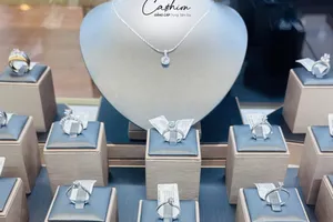Trang sức kim cương Cashion. Ảnh: NHUNG NGUYỄN