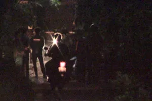 Hiện trường nơi xảy ra vụ việc. Ảnh: C.T.V