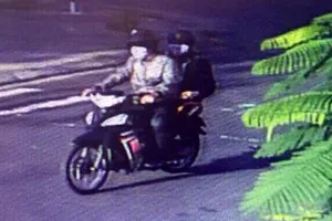 Hình ảnh 2 đối tượng gây án. Ảnh: C.A