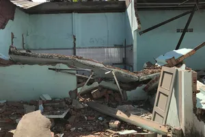 Nơi xảy ra vụ việc. Ảnh: CHÍ THẠCH 