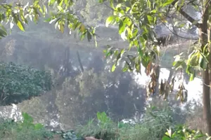 Hiện trường vụ việc. Ảnh: CHÍ THẠCH