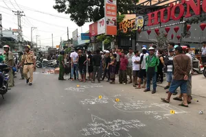 Hiện trường vụ việc. Ảnh: CHÍ THẠCH 