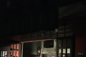 Lực lượng chức năng tại hiện trường