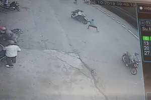 Hình ảnh vụ việc từ camera