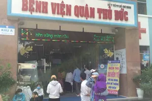 Bệnh viện quận Thủ Đức nơi xảy ra vụ việc. Ảnh: CHÍ THẠCH 