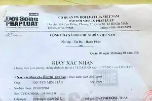 Khởi tố nhóm sử dụng giấy xác nhận báo chí giả để thông chốt kiểm dịch