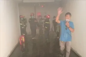 Căn hộ nơi xảy ra vụ cháy 