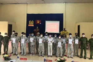 Giảm thời hạn chấp hành án phạt tù cho 158 phạm nhân đợt Tết Nguyên đán 2022