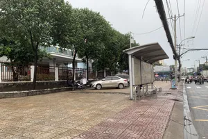 Khu vực nơi xảy ra vụ án. Ảnh: CHÍ THẠCH 