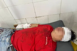 Nạn nhân điều trị tại bệnh viện 