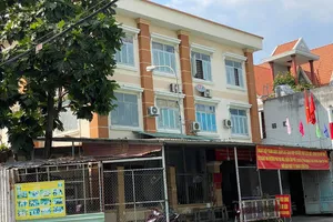 Trụ sở Công an phường Phú Thọ Hòa, quận Tân Phú