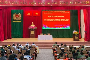 Quang cảnh buổi hội thảo. Ảnh: CHÍ THẠCH 