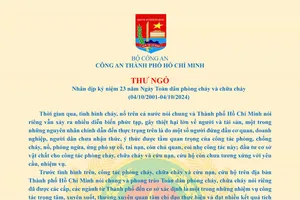 Phát triển mạnh phong trào Toàn dân phòng cháy và chữa cháy trên địa bàn TPHCM