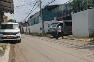 Lực lượng chức năng có mặt tại khu vực.