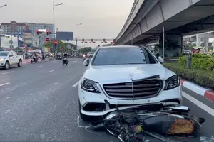 Công an TPHCM điều tra vụ xe ô tô tông nhiều xe máy ở TP Thủ Đức