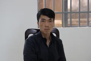 Lò Việt Chung tại cơ quan công an