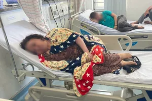 Nhờ được cấp cứu kịp thời bà N.T.H đã qua cơn nguy hiểm