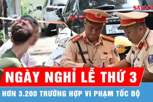 Hơn 2.500 trường hợp vi phạm nồng độ cồn trong ngày thứ 3 kỳ nghỉ lễ Quốc khánh