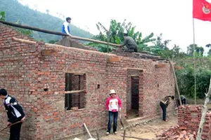 Chương trình hỗ trợ nhà ở cho các hộ nghèo khu vực nông thôn chỉ đạt khoảng 18% kế hoạch