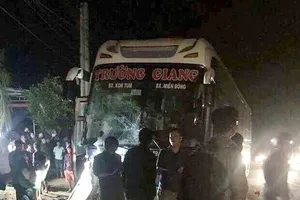 Hiện trường vụ tai nạn