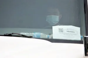 Mã QR sau khi được cấp sẽ được in ra dán lên kính xe