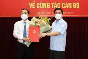 Ông Nguyễn Duy Lâm được bổ nhiệm giữ chức Thứ trưởng Bộ GTVT
