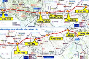 Phê duyệt dự án thành phần cao tốc Biên Hòa - Vũng Tàu hơn 6.850 tỷ đồng