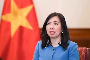 Thứ trưởng Bộ Ngoại giao Lê Thị Thu Hằng.