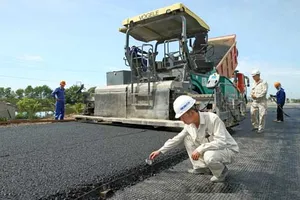 Vật liệu tái chế đã được sử dụng trong bảo trì hệ thống quốc lộ