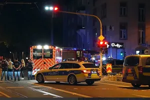 Hiện trường vụ tai nạn. Ảnh: SPIEGEL