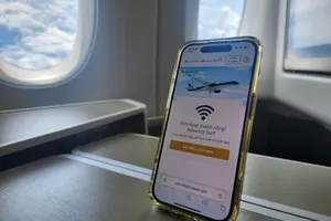 Vietnam Airlines bắt đầu thử nghiệm dịch vụ kết nối internet trên máy bay