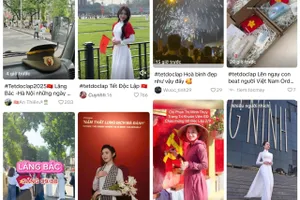 Nhiều nhà sáng tạo nội dung TikTok đã hưởng ứng chiến dịch hashtag #TetDocLap và #RangRoVietNam với nội dung đa dạng, hấp dẫn
