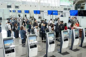 Nhà ga hành khách T2 Nội Bài đang được vận hành thử trước khi đưa vào khai thác