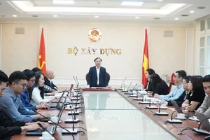 Hội nghị trực tuyến tập huấn sử dụng hệ thống thông tin về nhà ở và thị trường bất động sản ngày 5-12.