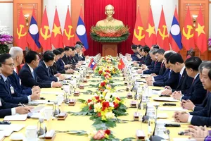 Tổng Bí thư Tô Lâm và Tổng Bí thư, Chủ tịch nước Lào Thongloun Sisoulith hội đàm ngày 26-1