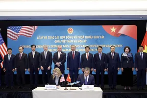 Hãng Hàng không Quốc gia Việt Nam ký kết mua 50 máy bay thân hẹp Boeing 737-8 tại Washington, D.C. (Hoa Kỳ), dưới sự chứng kiến của Tổng Bí thư Tô Lâm và đoàn đại biểu cấp cao