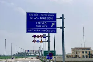 Đã khắc phục các lỗi phát sinh trong 2 ngày đầu thu phí 5 tuyến đường cao tốc