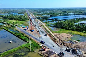 Dự án cao tốc Bắc - Nam đoạn Cần Thơ - Cà Mau đã được đưa vào khai thác tạm tuyến chính