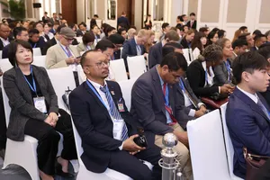 Các đại biểu dự khai mạc Diễn đàn Tương lai ASEAN 2026. Ảnh: QUANG PHÚC