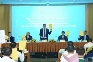 Đại hội đồng cổ đông thường niên năm 2026 của Vietnam Airlines. Ảnh: NGỌC ANH