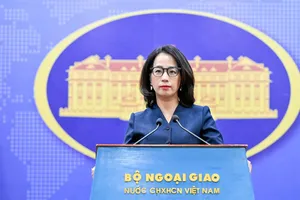 Người phát ngôn Bộ Ngoại giao Phạm Thu Hằng. Ảnh: BNG