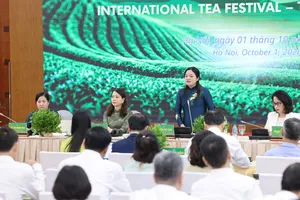 Họp báo quốc tế giới thiệu Festival Trà quốc tế - Thái Nguyên năm 2026. Ảnh: QUANG PHÚC