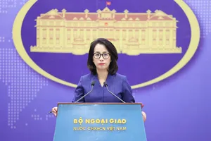 Người phát ngôn Bộ Ngoại giao Phạm Thu Hằng. Ảnh: QUANG PHÚC