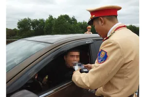 Gần 20.000 trường hợp vi phạm nồng độ cồn trong 1 tháng